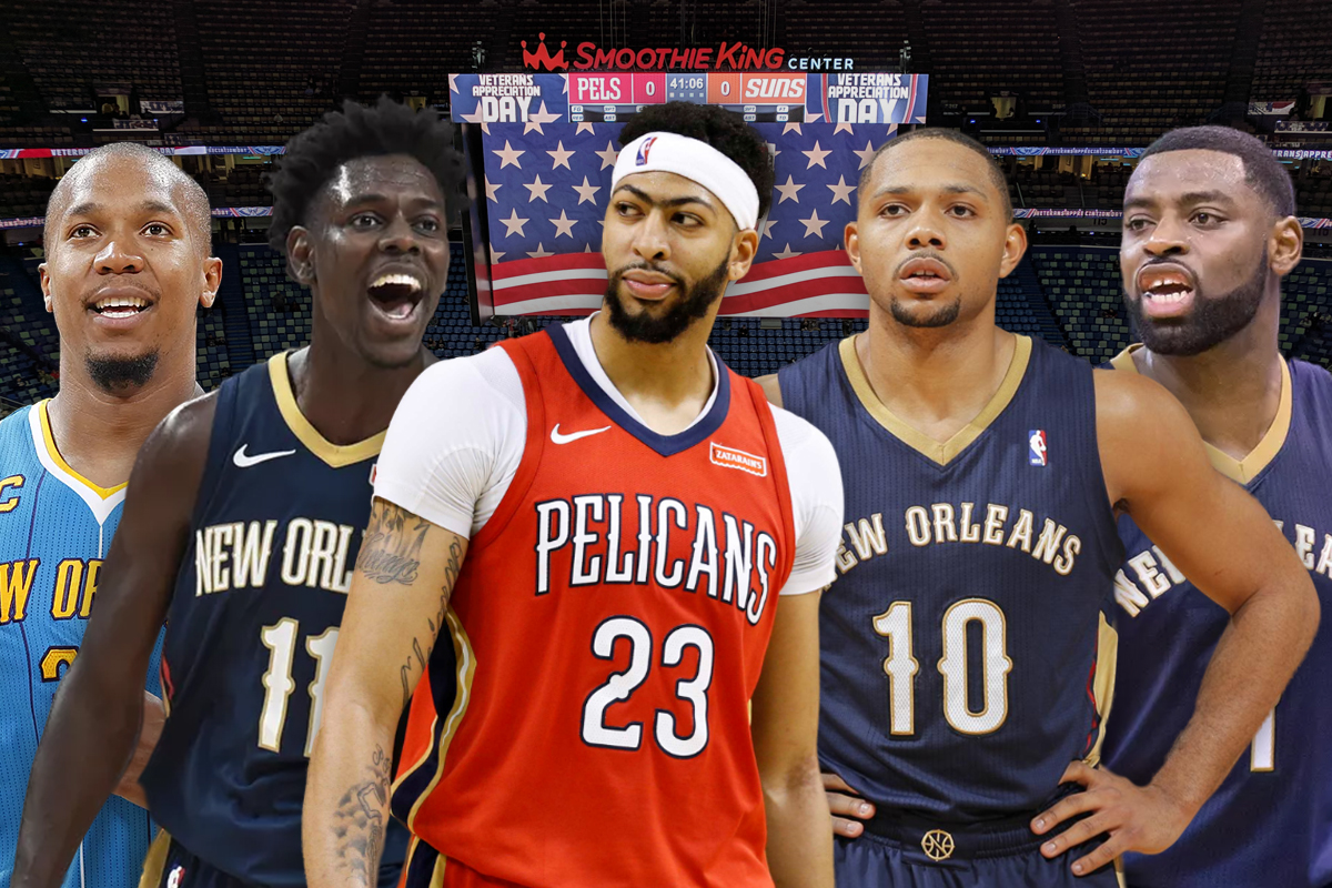 30. New Orleans Pelicans: Jrue Holiday-Eric Gordon-Tyreke Evans-David West-Anthony Davis