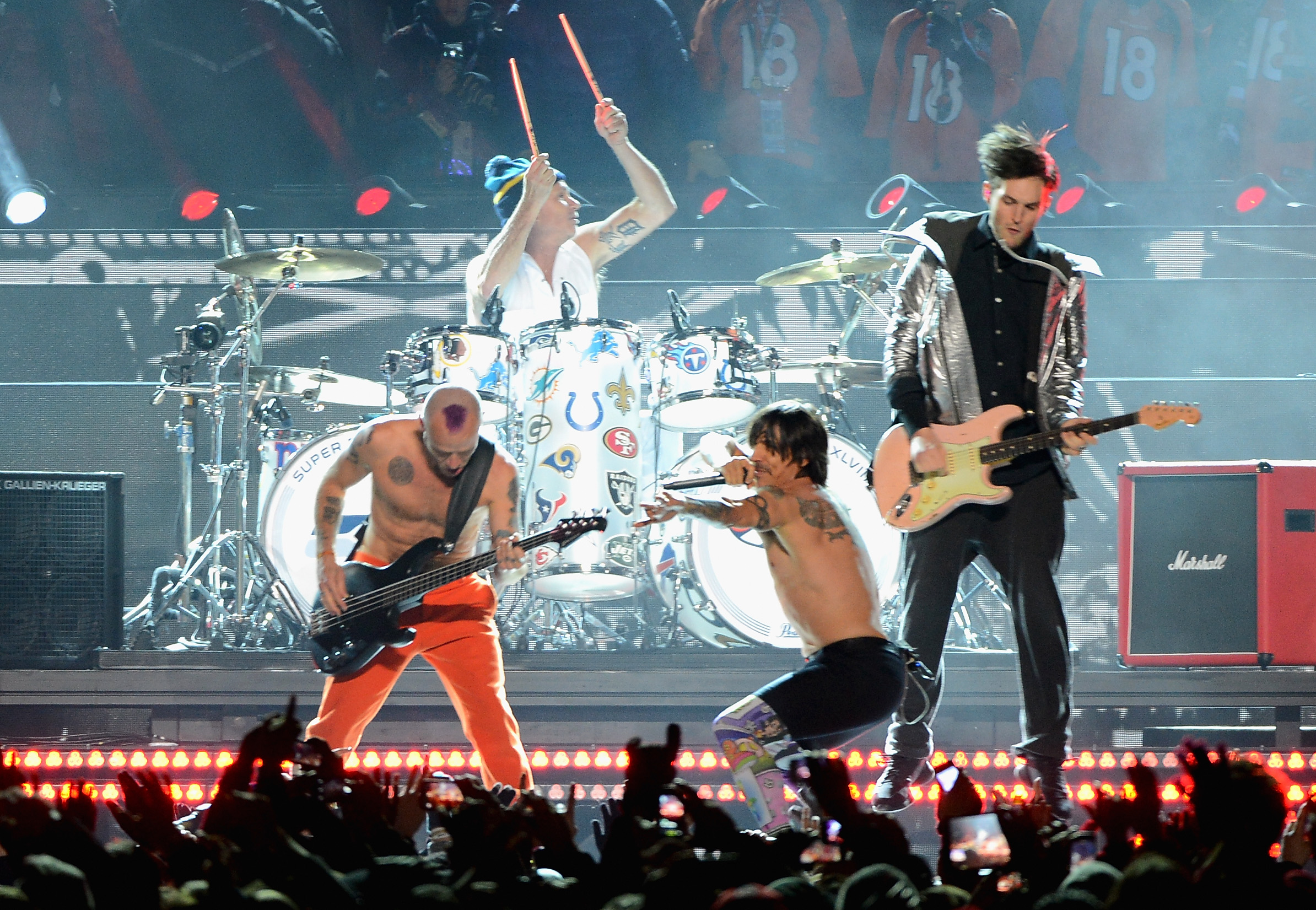 17. Red Hot Chili Peppers