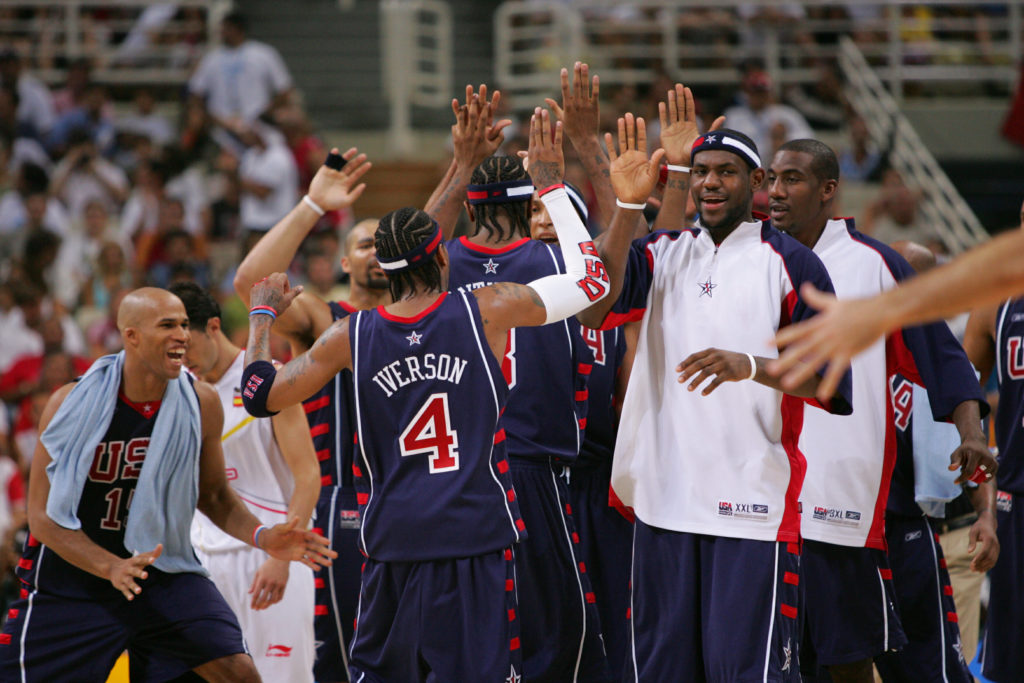 13. 2004 U.S. Men’s National Basketball Team